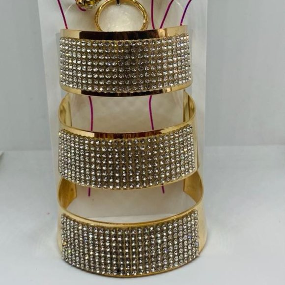 WIDE  CUFF BRACELET AND RING SET - Picture 4 of 4